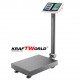 Електронен платформен кантар KraftWorld – до 100 кг, платформа 30×40см