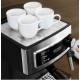 Кафемашина Cecotec - Espresso 20 Tradizionale 1503, 850W, сива