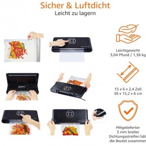 Машина за вакуумиране Amazon Basics, 30 см