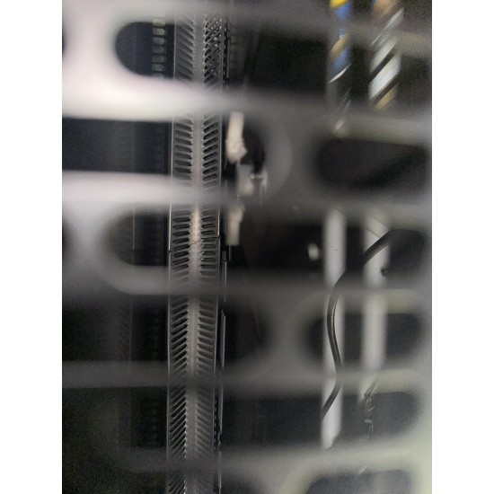 НЕРАБОТЕЩ Конвекторен отоплител EASYmaxx 2000W с черен стъклен панел