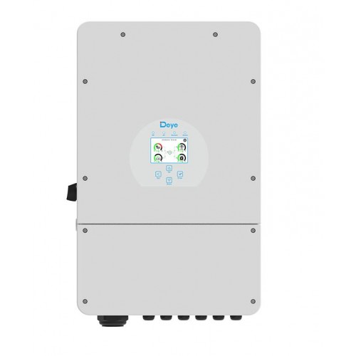 Хибриден соларен инвертор Deye 10 kW, монофазен, 3 MPPT, 48 V