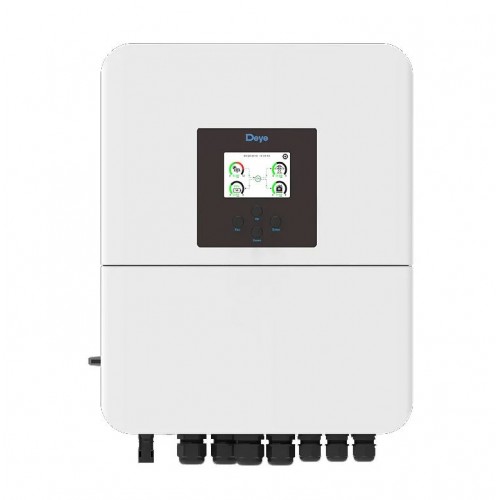 Хибриден соларен инвертор Deye 6 kW, монофазен, 2 MPPT, 48 V