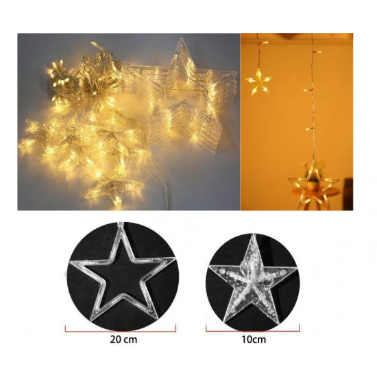НЕРАБОТЕЩИ LED светлини завеси,звезди
