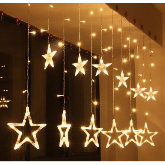 НЕРАБОТЕЩИ LED светлини завеси,звезди
