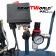 Тих Безмаслен компресор KraftWorld 100 л – 3000W, 8 bar