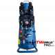 Тих Безмаслен компресор KraftWorld 100 л – 3000W, 8 bar
